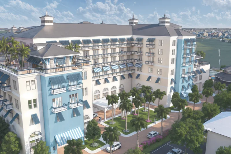 Arches Bayfront hotel rendering