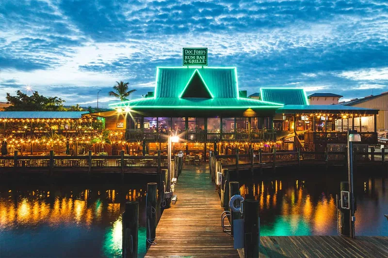 Doc Ford's Rum Bar & Grille restaurant in Fort Myers Beach, FL